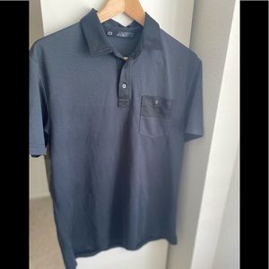 Travis Mathew charcoal grey/black 3 button…